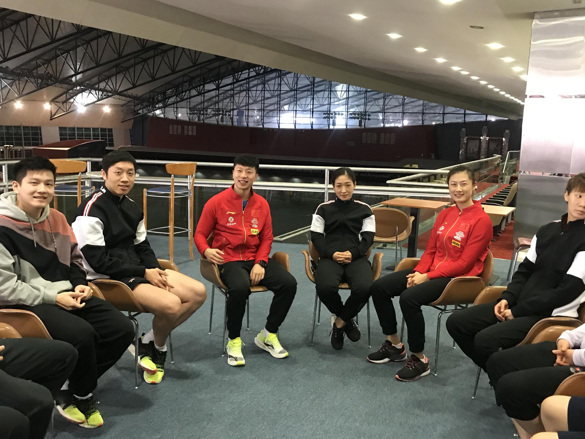 國(guó)乒隊(duì)員決定捐出卡塔爾公開賽全部獎(jiǎng)金。圖/中國(guó)乒協(xié)