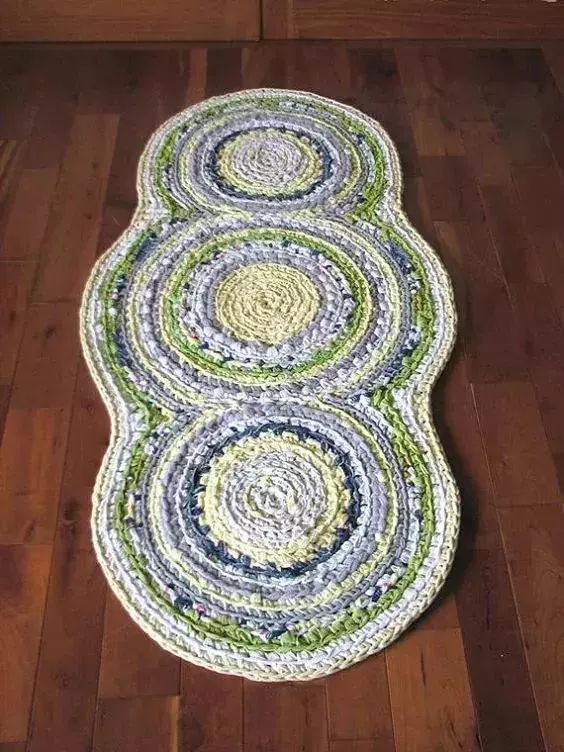 旧衣服随意编!家里地毯就不缺了,附教程