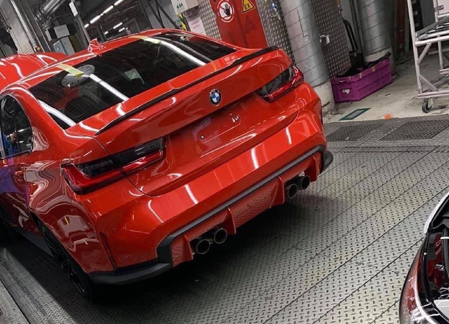 或将使用全新4系中网设计 宝马全新M3谍照曝光