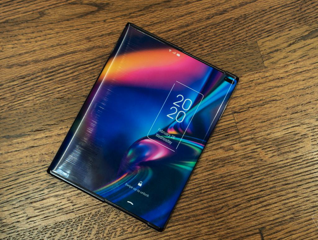 双折折叠屏抽拉式折叠屏tcl发布两款折叠原型机