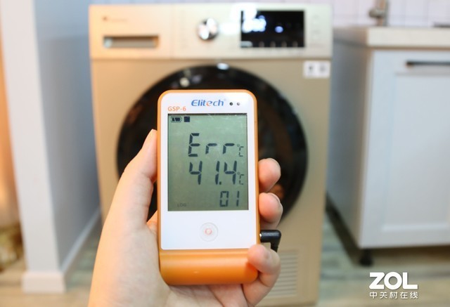 烘干衬衫时筒内温度为41.4℃
