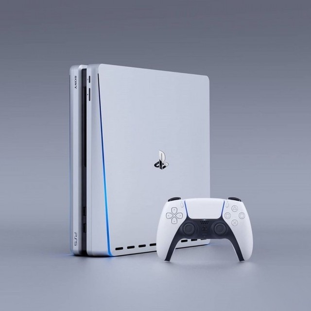 ps5新外观国外大神设计渲染图超酷炫