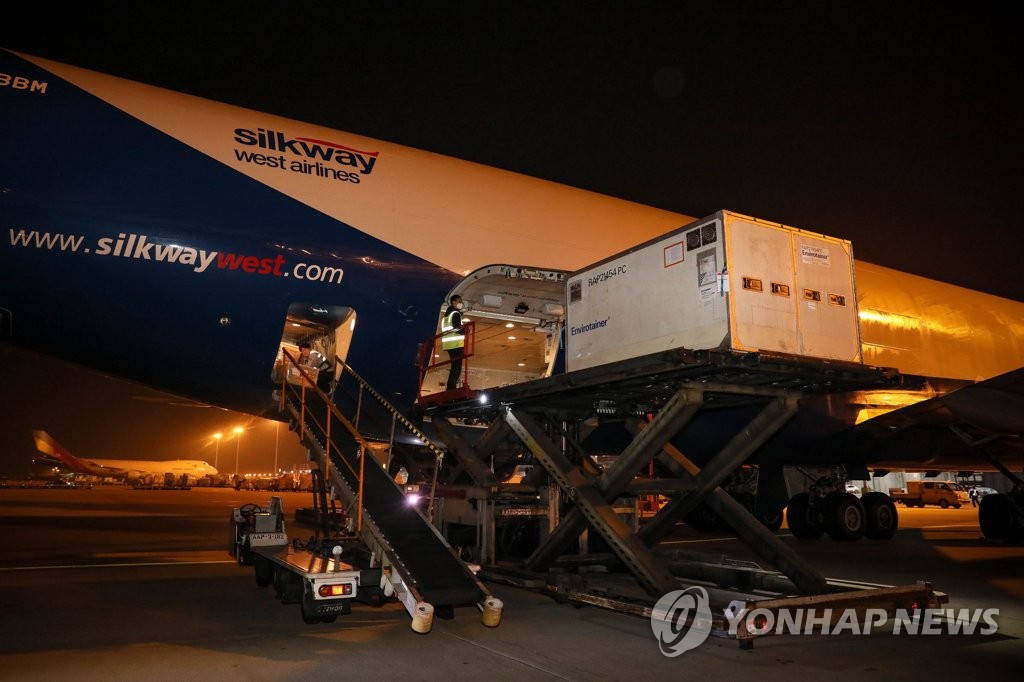 海外网■现场曝光！特朗普电话求助后 韩国交付60万份检测盒