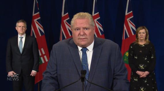 安大略省省长道格·福特(图源 视频截图)