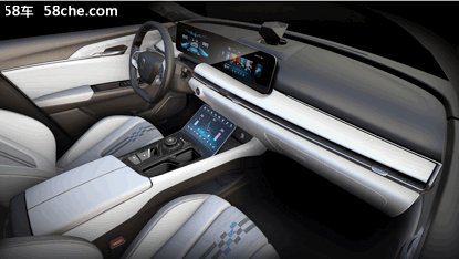 简约科幻 一汽奔腾首款纯电SUV内饰曝光