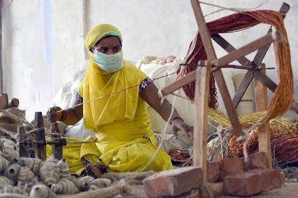 印度纺织工人.图片来源:remake