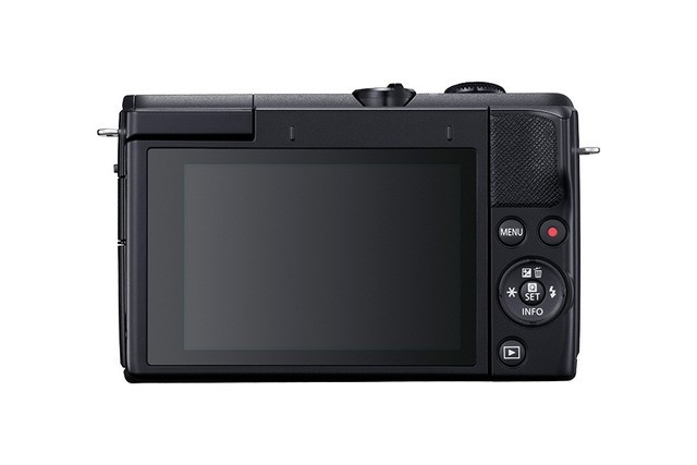 佳能eosm200一台时尚小巧的微单相机