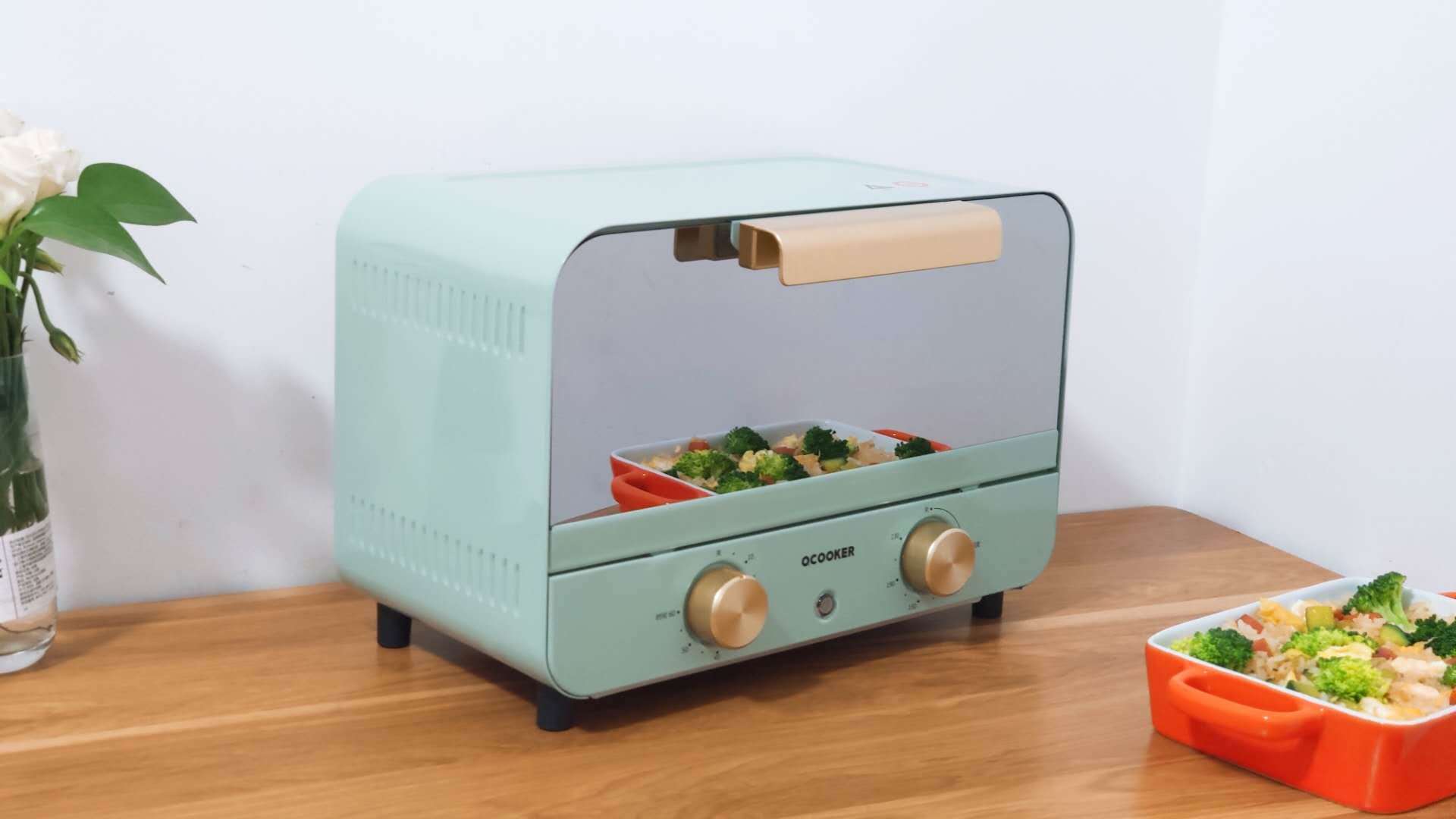 圈厨网红烤箱亲测高颜值下的实力派丨毒家