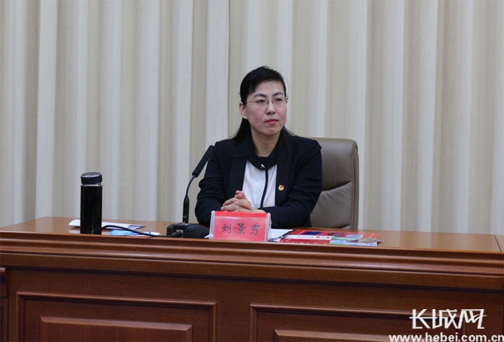 共青团衡水市委书记刘景秀表示将继续为广大青年排忧解难.记者常虹 摄