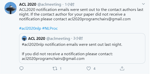 Acl 录用结果出炉 投稿破3千 史上最火nlp顶会你中了吗 手机新浪网 Acl 录用结果出炉 投稿破3千 史上最火nlp顶会你中了吗 手机新浪网