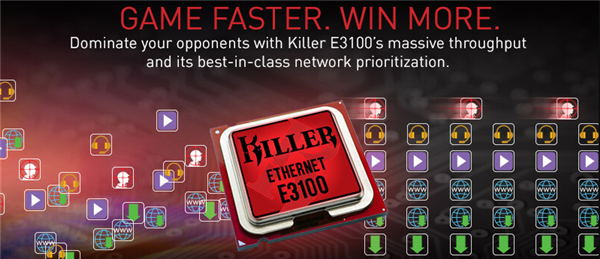 火箭进入2500mbps网络时代rivet发布killere3100网卡