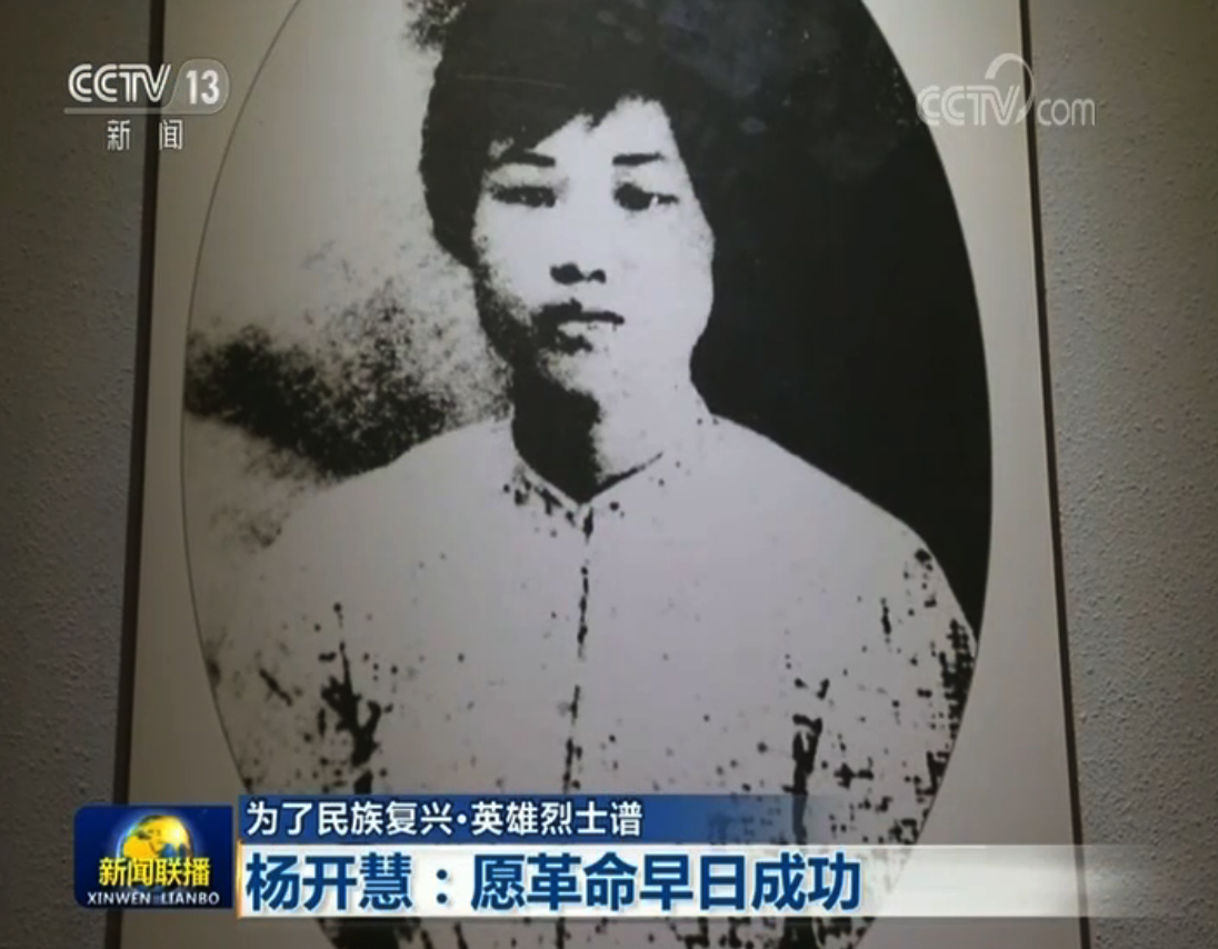 【为了民族复兴·英雄烈士谱】杨开慧:愿革命早日成功|央视网_新浪新闻