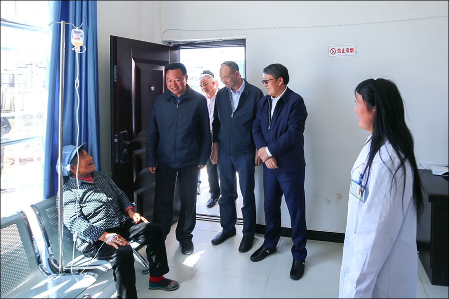 脱贫攻坚丨王崔军带队调研贵州威宁定点扶贫工作