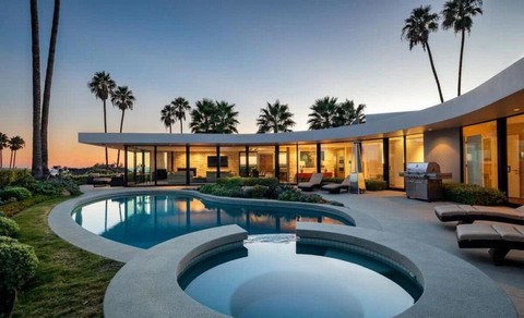 马斯克位于加州伯林盖姆镇(Burlingame)附近的住宅已经在挂牌出售