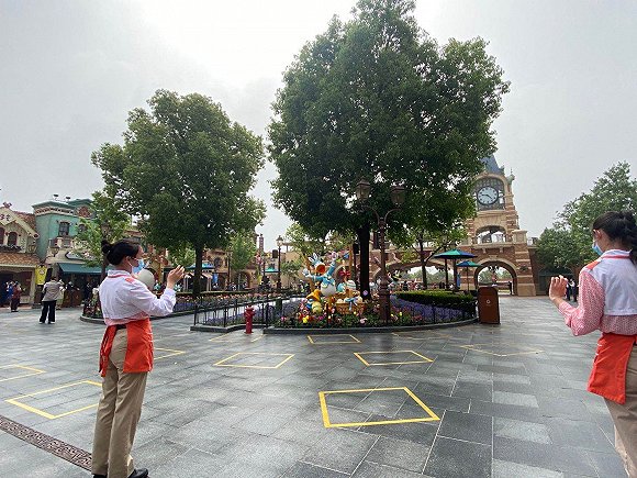 拍照处的限制区域。图片拍摄:刘雨静