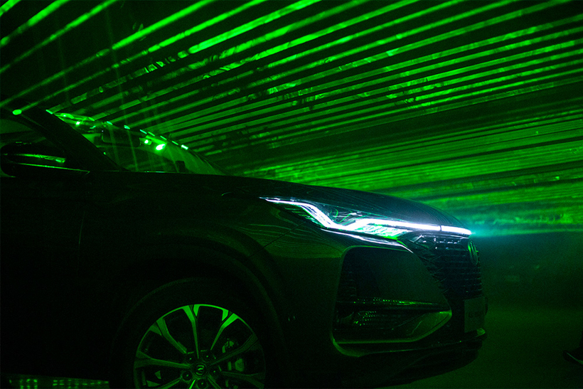 引领“健康汽车”新标准 长安健康汽车通过丁达尔实验