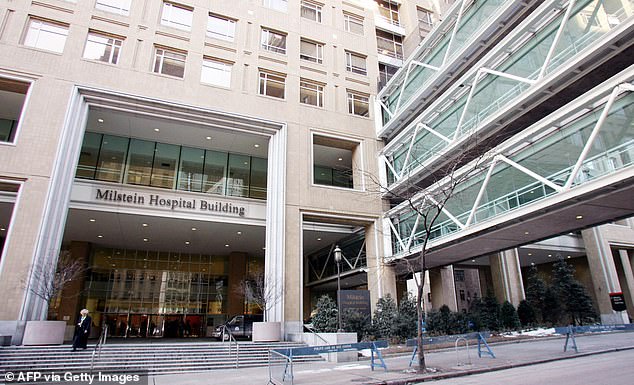 加布兹曾在哥伦比亚大学医学中心ICU接受治疗(法新社)