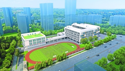 汉阳玉龙小学新校区月底封顶