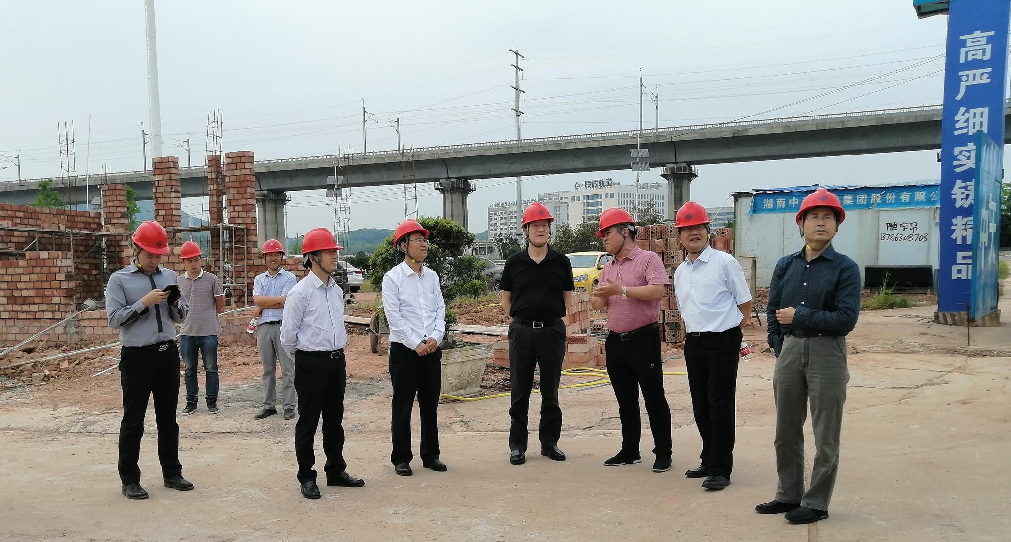 集团党委书记,董事长夏晓鸥一行赴湖南株洲调研工作