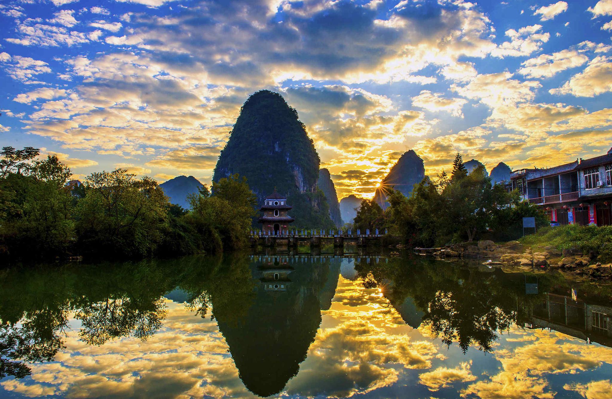 边关风情秀丽壮乡