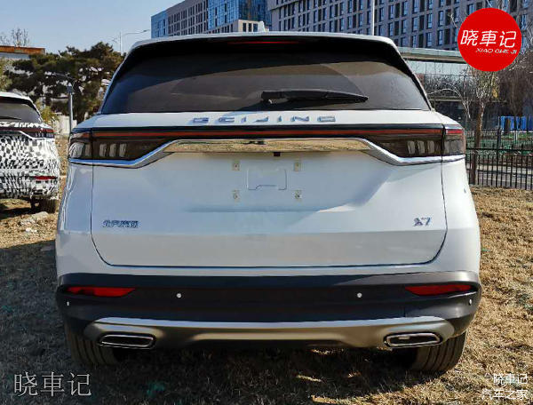 全网首发北汽北京x7新车实拍曝光内饰科技感十足