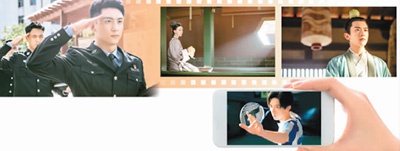 部分网络剧剧照。