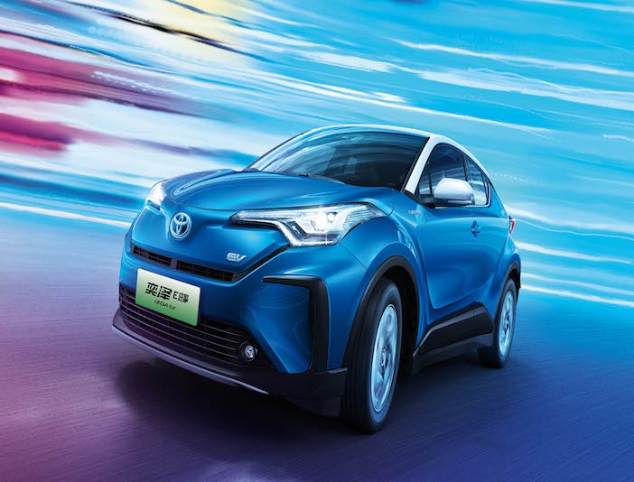 一汽丰田首款纯电suv奕泽e进擎上市