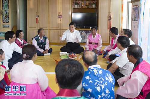 (2015年7月16日至18日,中共中央总书记、国家主席、中央军委主席习近平在吉林调研。新华社记者谢环驰 摄)