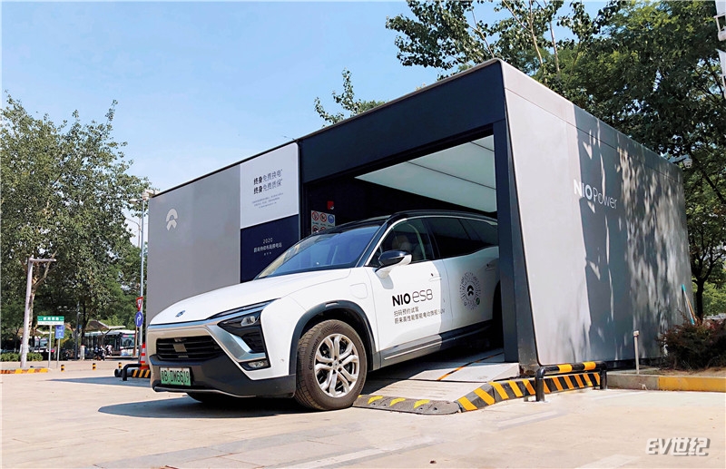 推动新基建潮流 NIO Power在6天内新增5座换电站