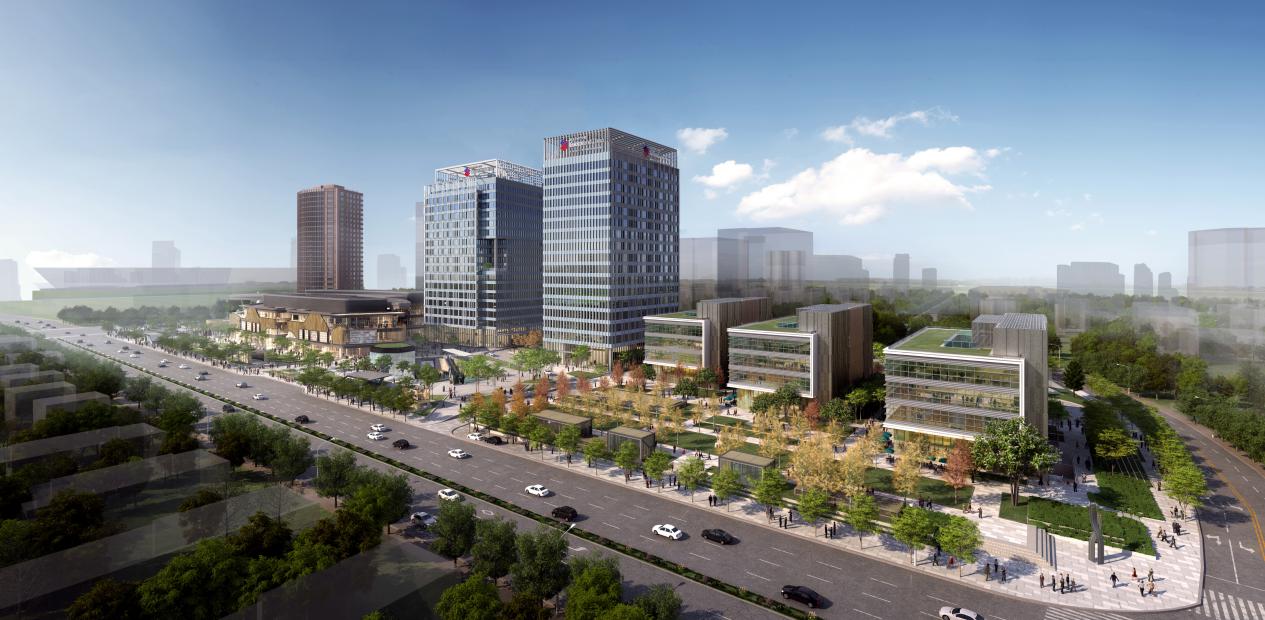 建筑设计院承担结构咨询的国浩长风城项目完成塔楼核心筒封顶