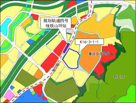 此次竞得的地块位于江北区唐家沱组团——唐桂新城,为重庆两江新区