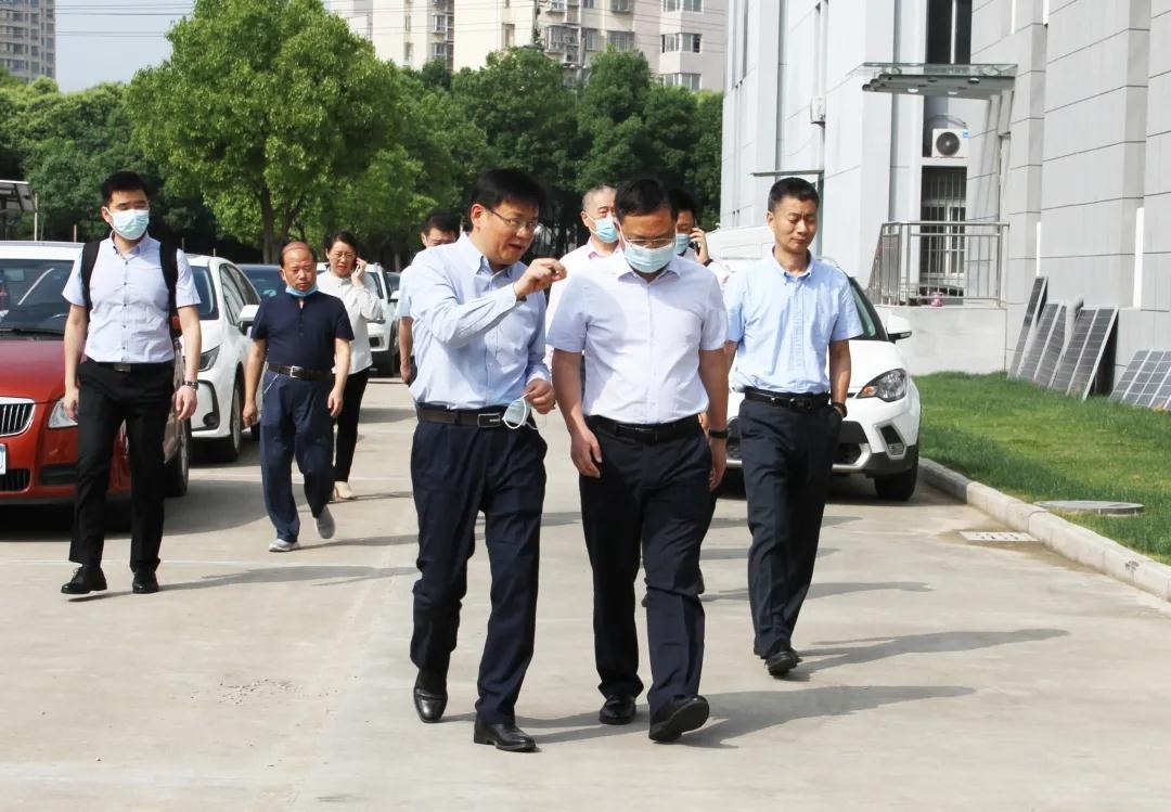 贵溪市委书记毛建华一行来南京普天考察交流