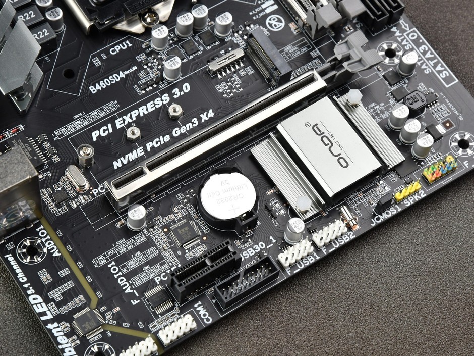 性价比十足昂达b460sd4主板图赏