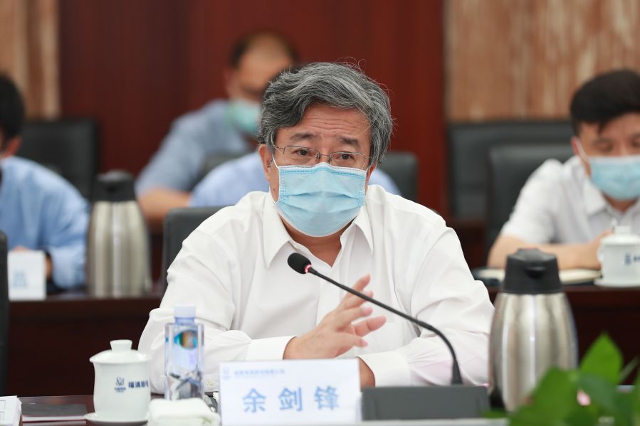 5月26日～27日,中核集团党组书记,董事长余剑锋一行先后赴福建省霞浦