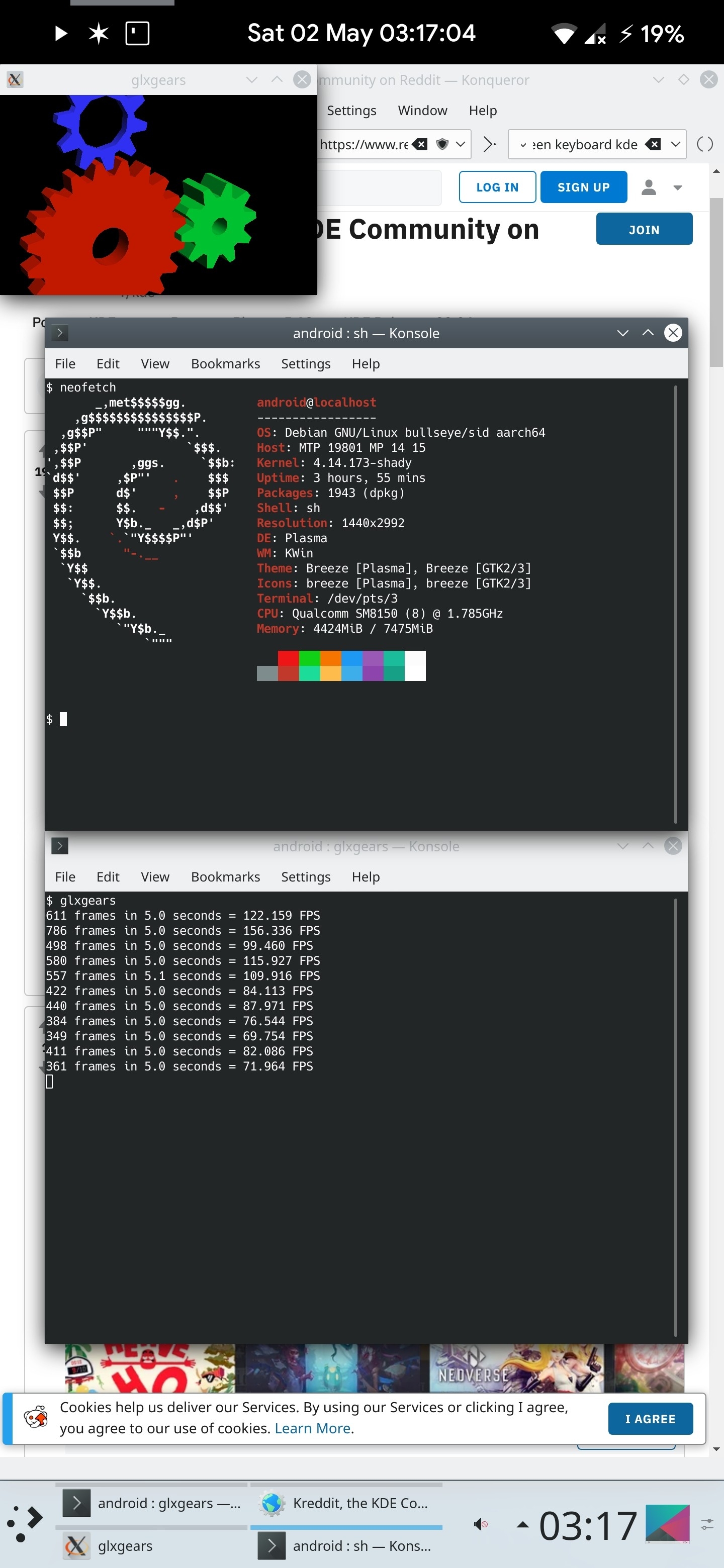 使用Wayland在Android 10上运行KDE Plasma 5Wayland_新浪科技_新浪网