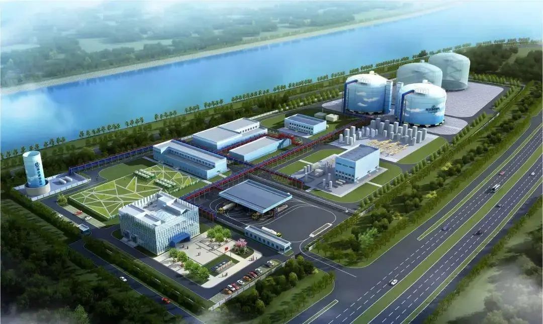 一二期项目总体效果图 - 南京港华供图提升城市韧性补短板,作为"四