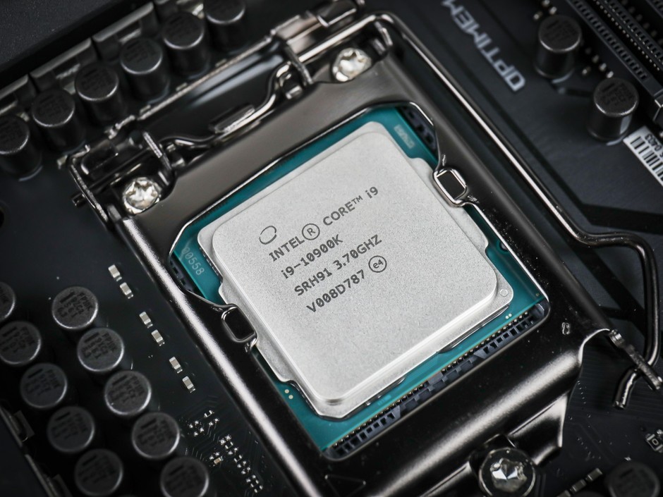 十代新旗舰英特尔酷睿i910900k图赏