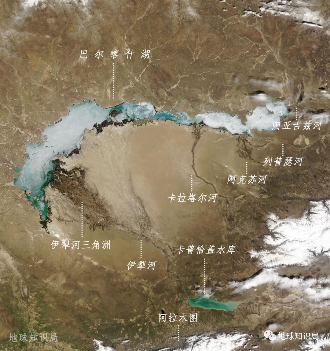 巴尔喀什湖下一个咸海