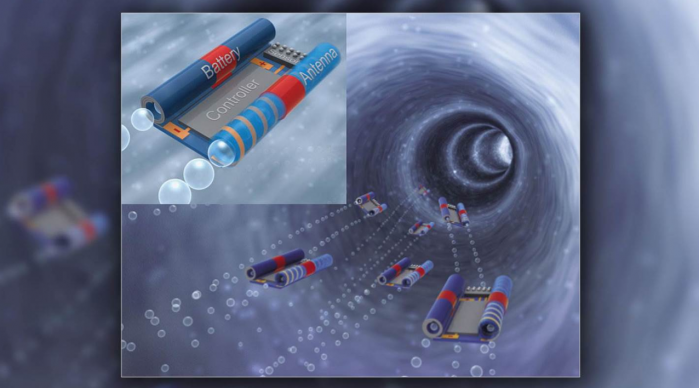 科学家研发世界上最小的微型电子机器人 1 世界最小微型电子机器人由喷气发动机推进