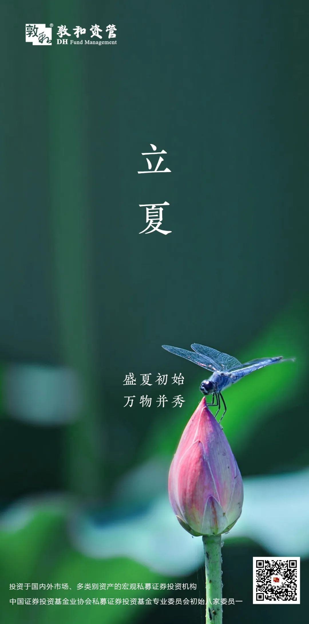 立夏盛夏初始万物并秀