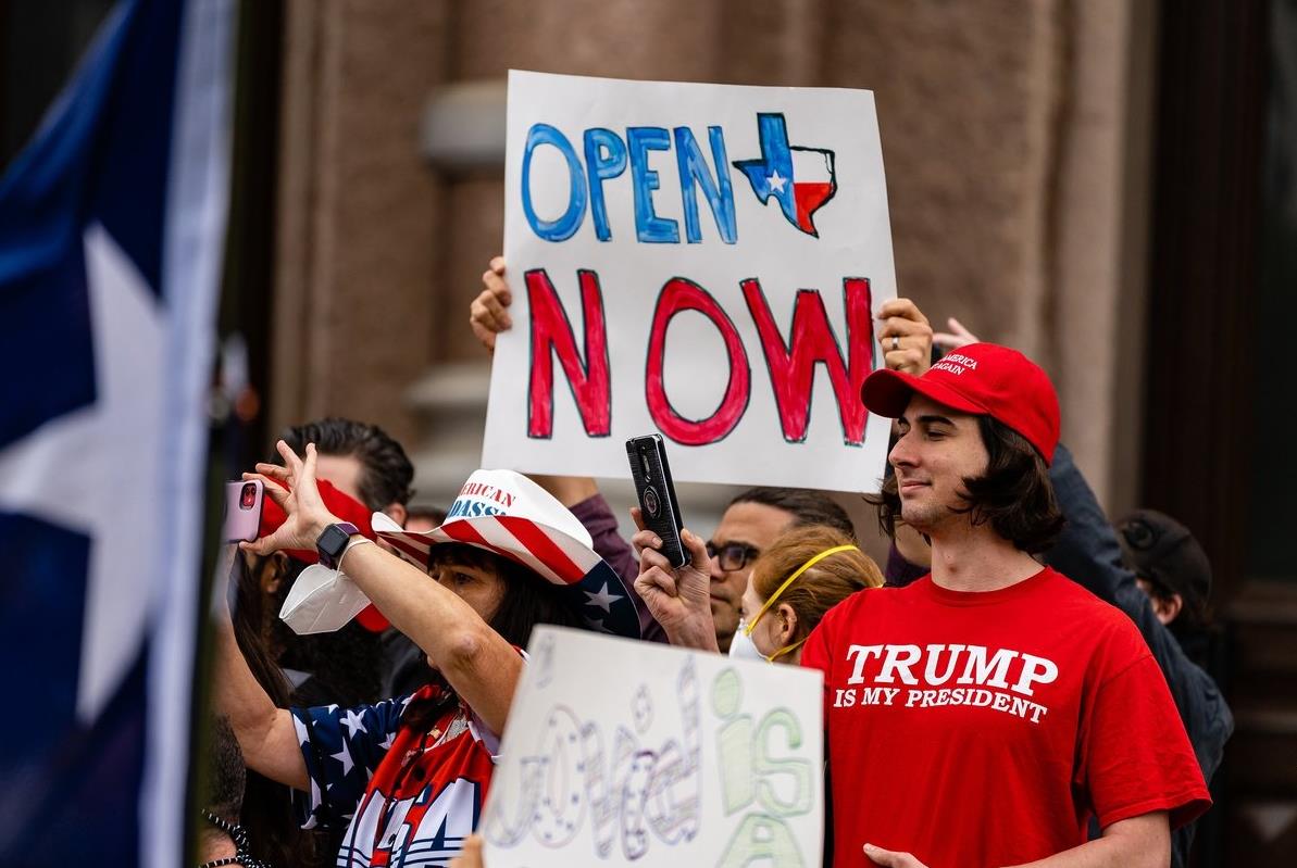 央视白宫拒绝美国疾控中心经济重启建议