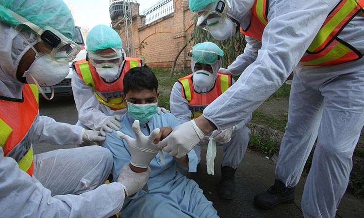 央视巴基斯坦新增新冠确诊病例3039例 累计确诊71068例