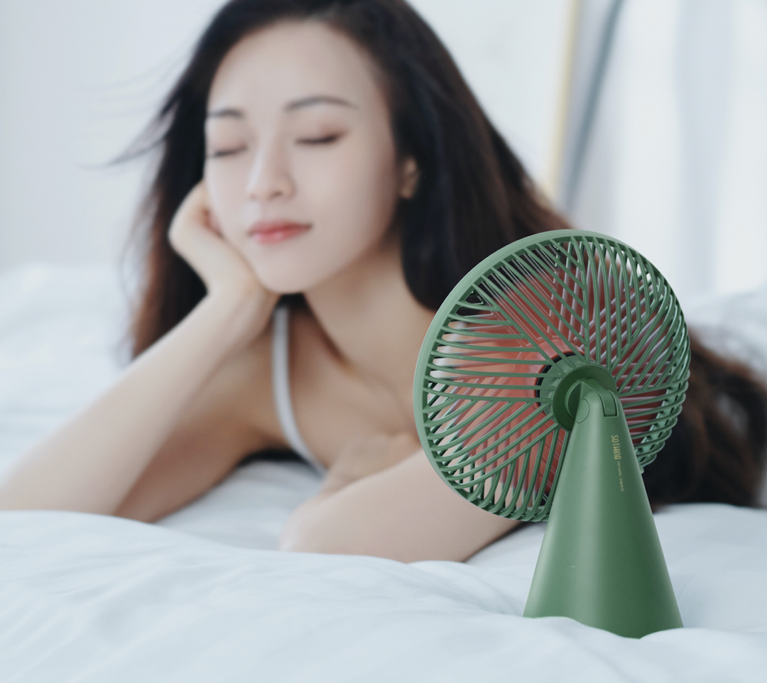 广告611不插电的桌面风扇超柔和无噪音高颜值吹一整天都舒服