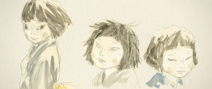 汤浅政明新动画长片犬王角色原画公开风格诡异另类