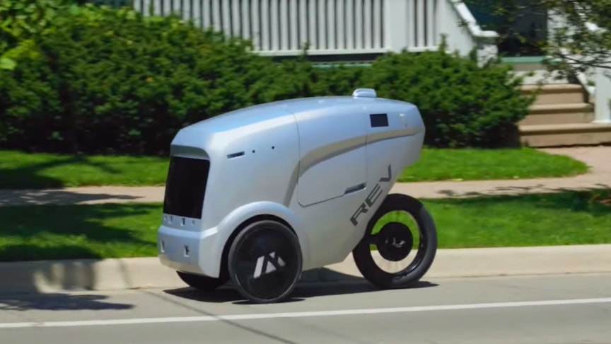 快递员失业？可爱又酷炫的自动驾驶送货车将带来新革命