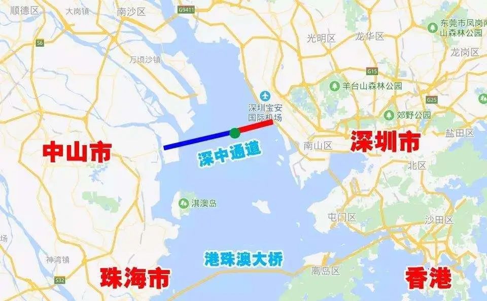 广东海底初吻深中通道首节沉管对接顺利完成图