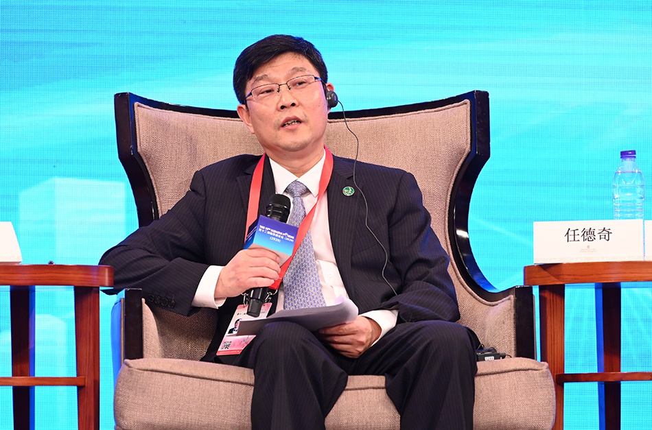 交通银行董事长任德奇 澎湃新闻记者 朱伟辉 图