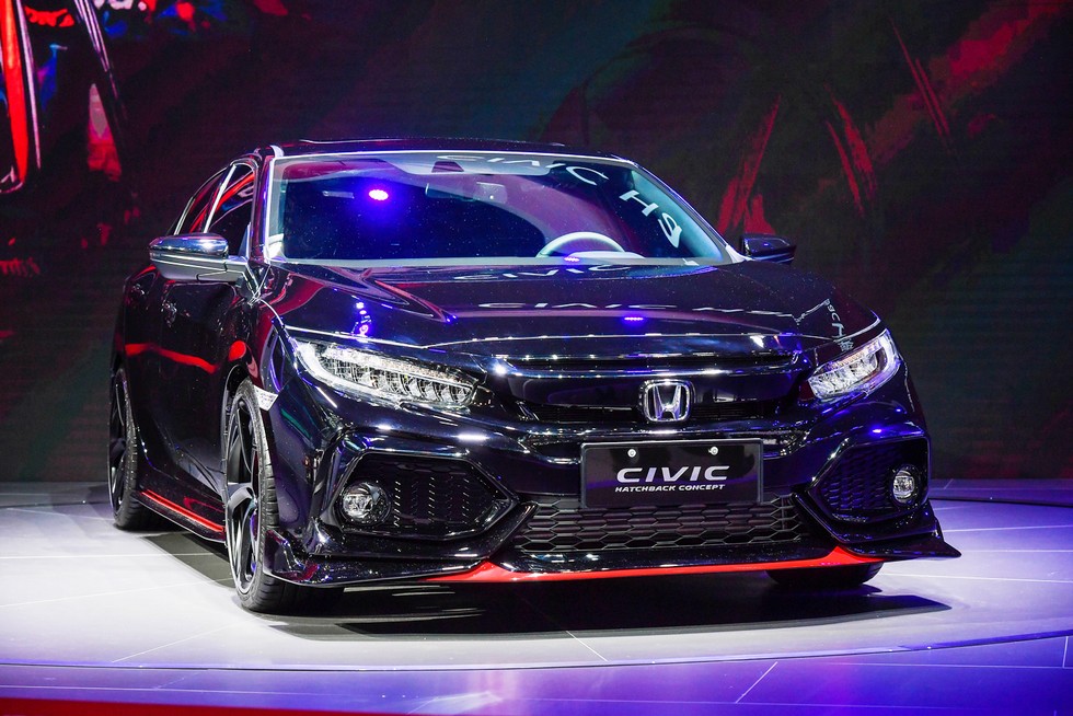 东风本田civichatchback概念车亮相鹏城
