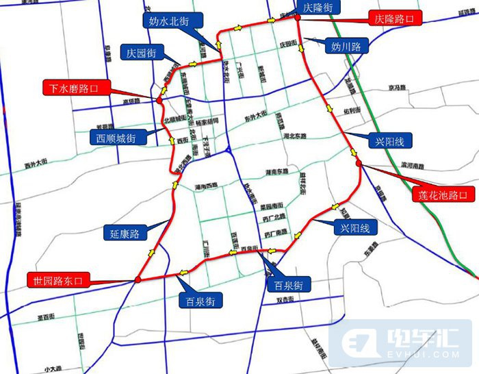 北京主城区全面对轻型货车限行