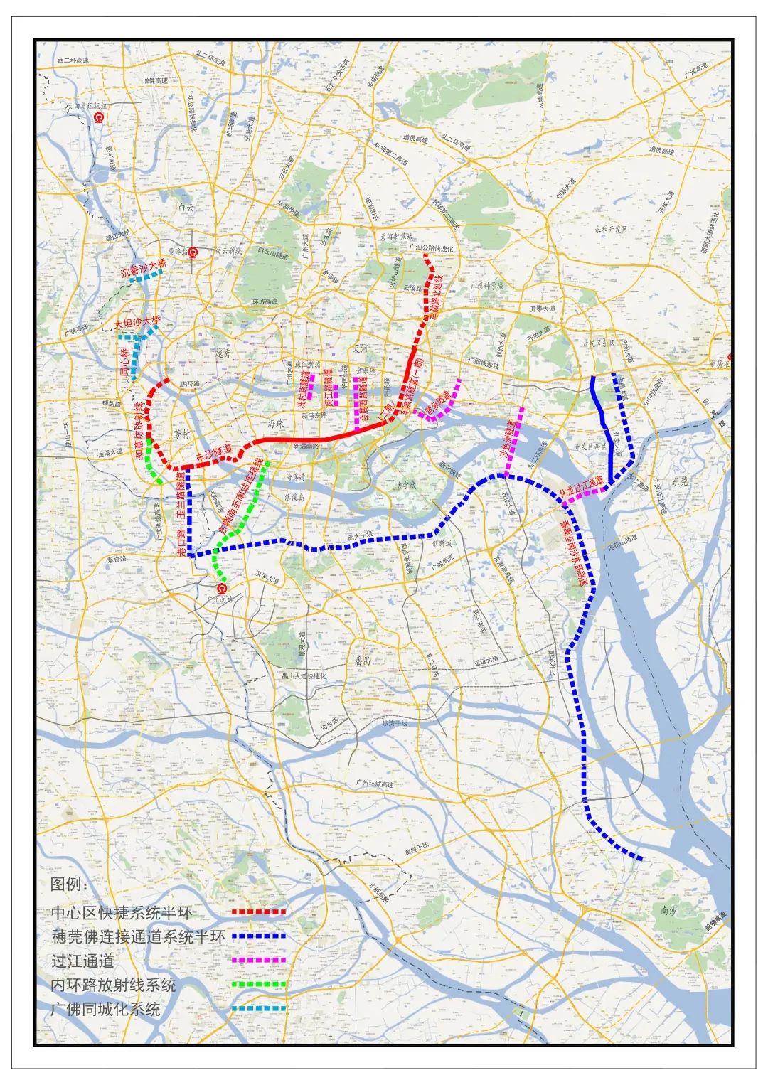 广州交通将迎来这些发展和变化!(图)